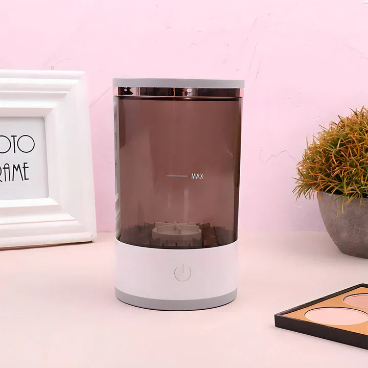 Elektrisk sminkborstrengörare