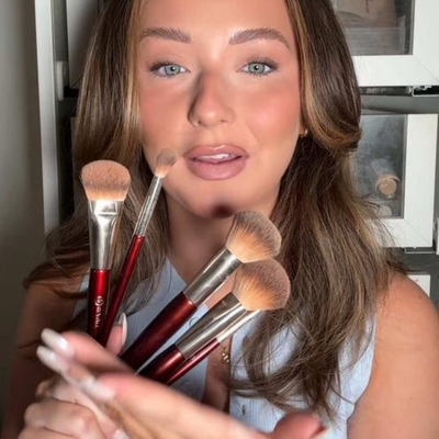 Elektrisk sminkborstrengörare